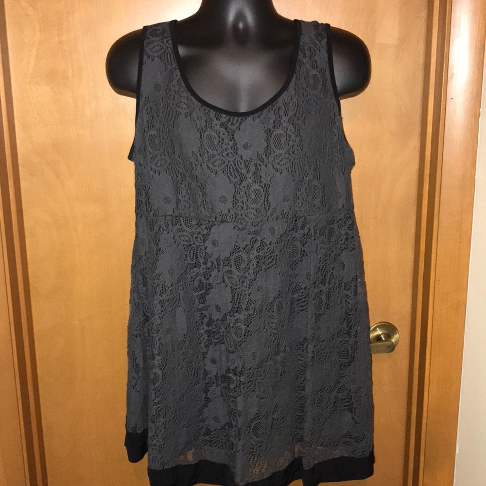 🔥Style & Co XL lace babydoll dress